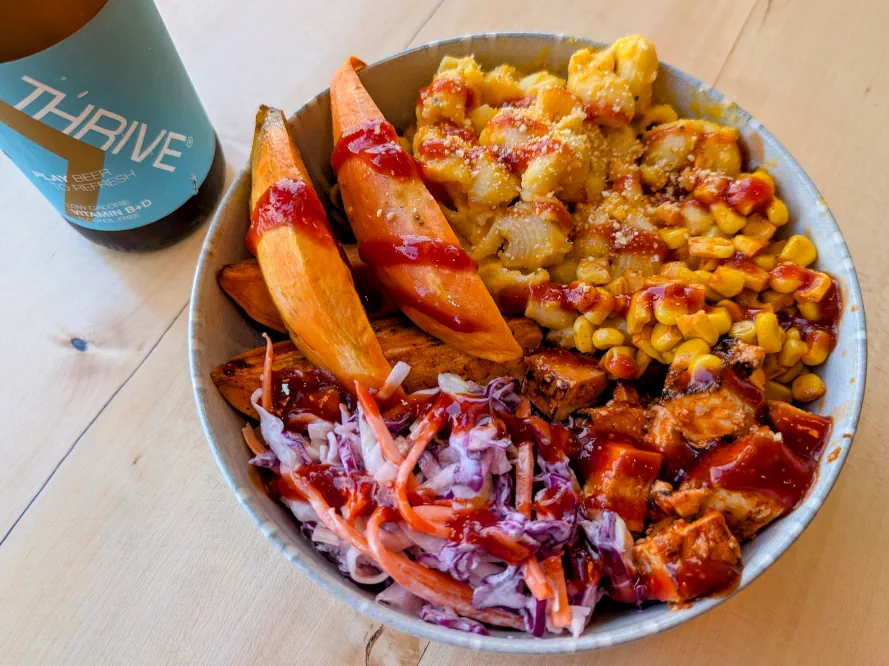 The BBQ Bowl — bowl of the week at Vida Verde Tarifa